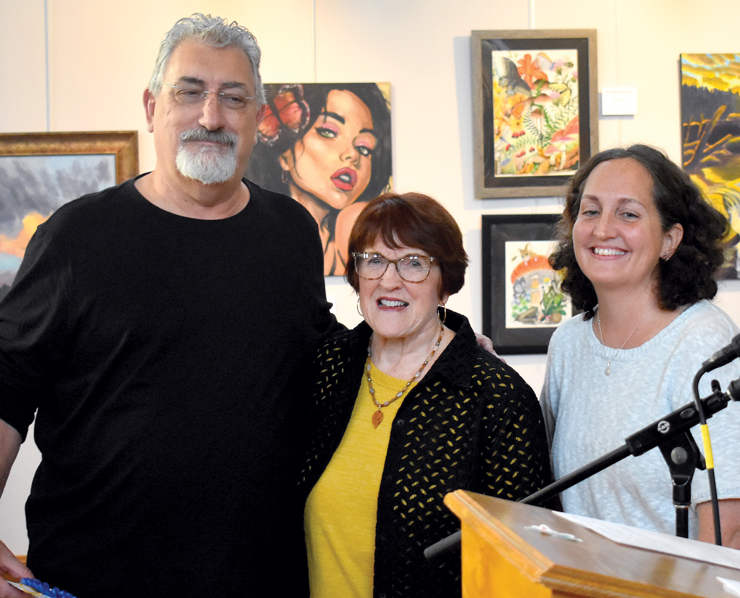 Local students, adults win awards during arts exhibition